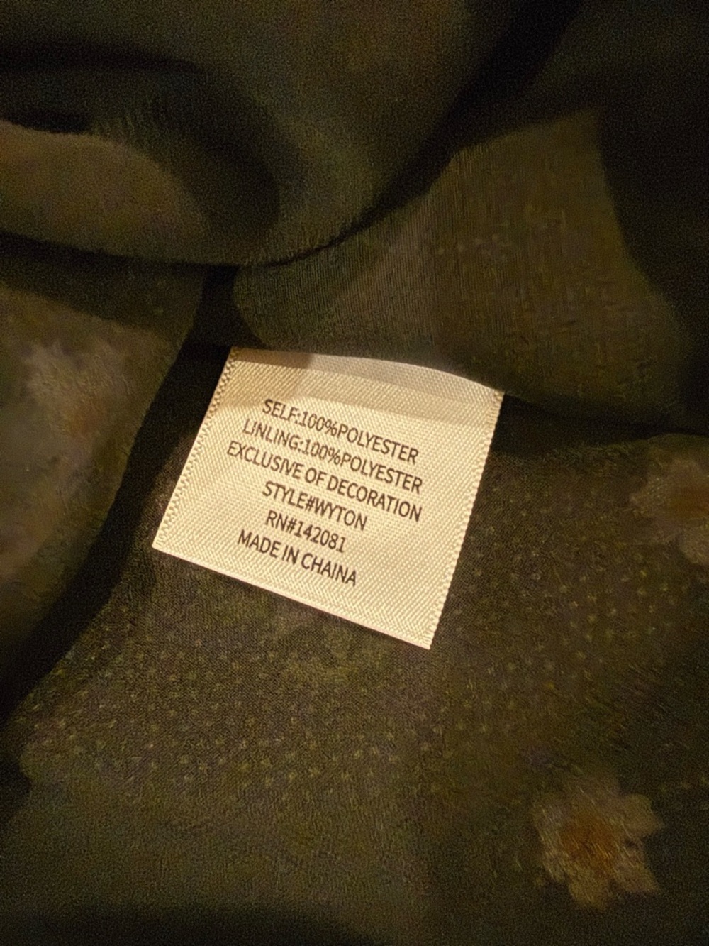 NWT Altar’d State Black Daisy Floral Ruffle Mini Dress Tie Waist Size Large - Picture 15 of 16